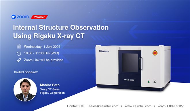 Webinar: Internal Structure Observation using Rigaku X-ray CT